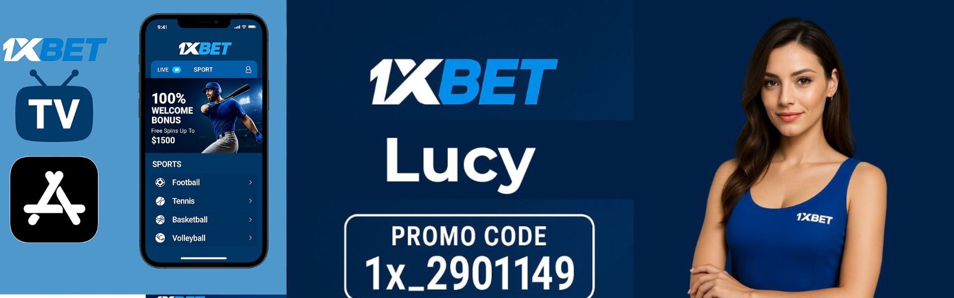 Lucy Download 1XBet iPhone