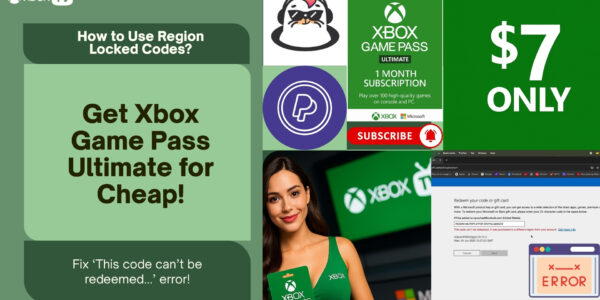 Redeem Xbox Game Pass Cheap