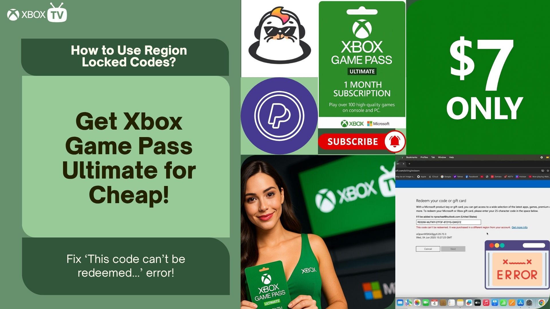 Redeem Xbox Game Pass Cheap