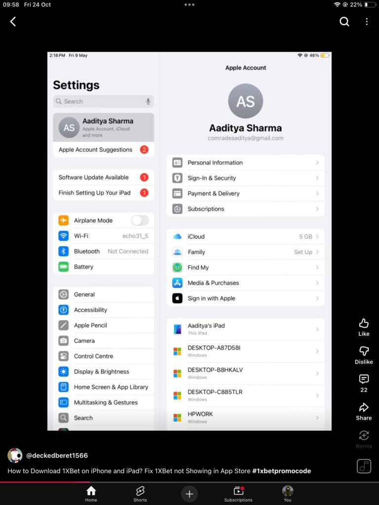 Download 1xbet iPhone