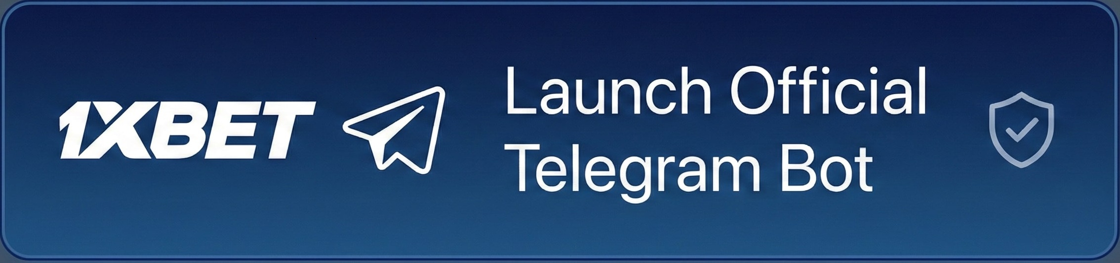 1xBet Bot Launch Button