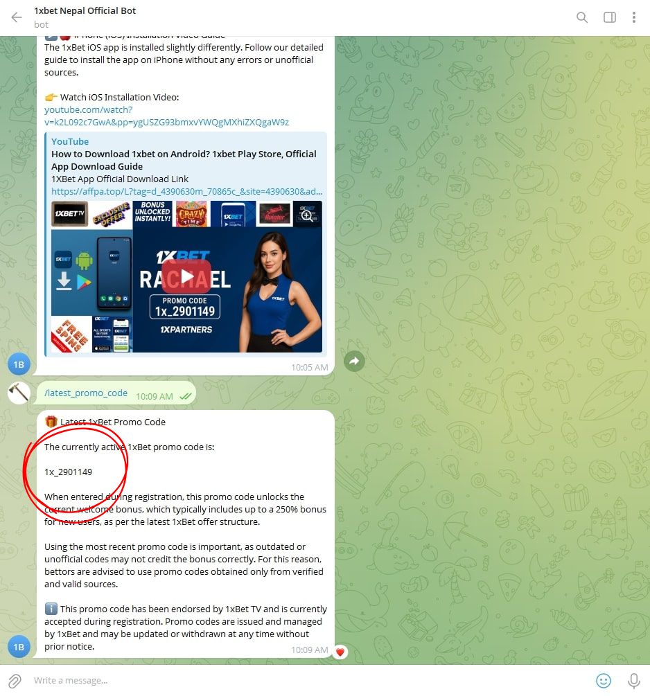 1xBet Nepal Latest Promo Code