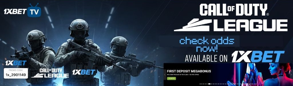 Call of Duty League Betting 1xbet