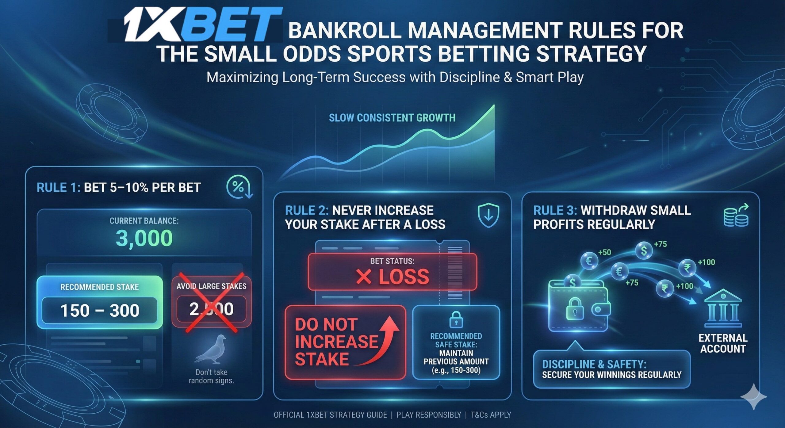 Small Odds Sports Betting Strategy 1xbet