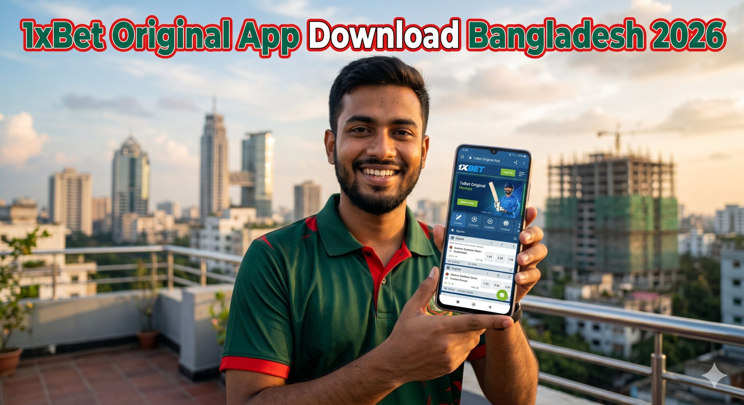 1xBet Original App Download BD